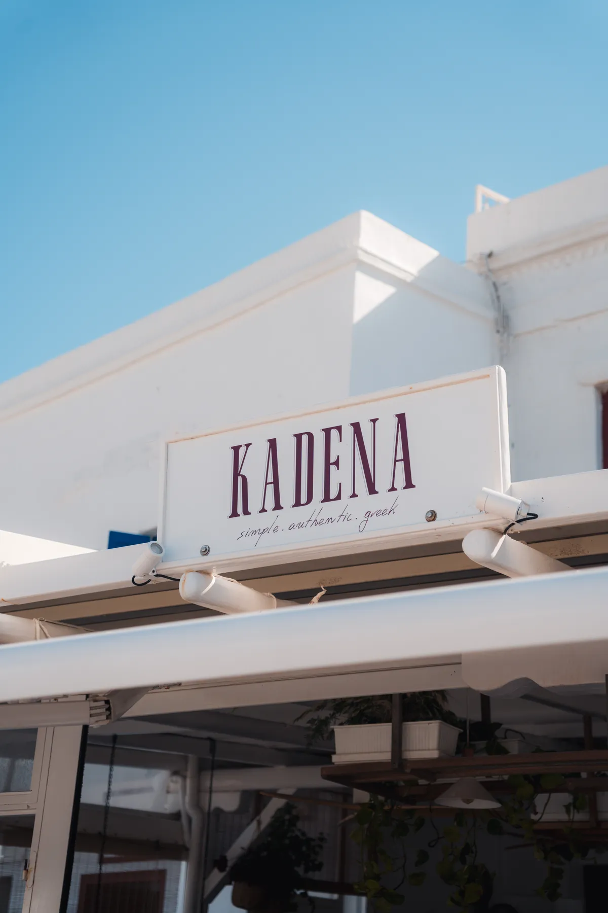 Kadena Restaurant interior and dishes